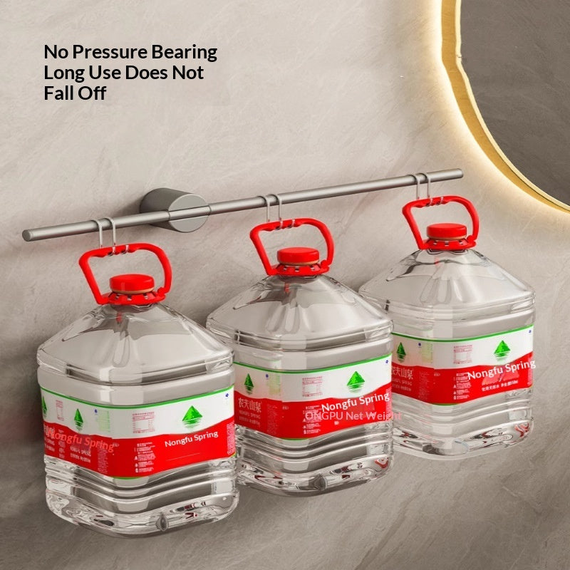 Minimalist Luxury No-Drill Towel Rack – Heavy Duty Space Aluminum Wall Mount (Rustproof)