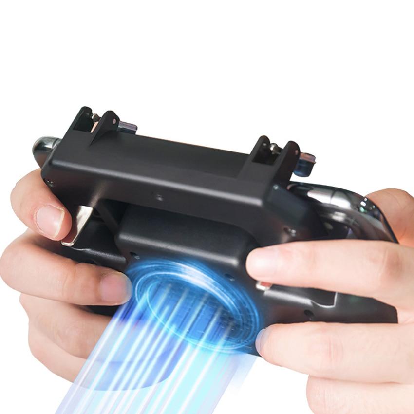 5-in-1 Mobile Gaming Controller with Built-In Fan and Powerbank