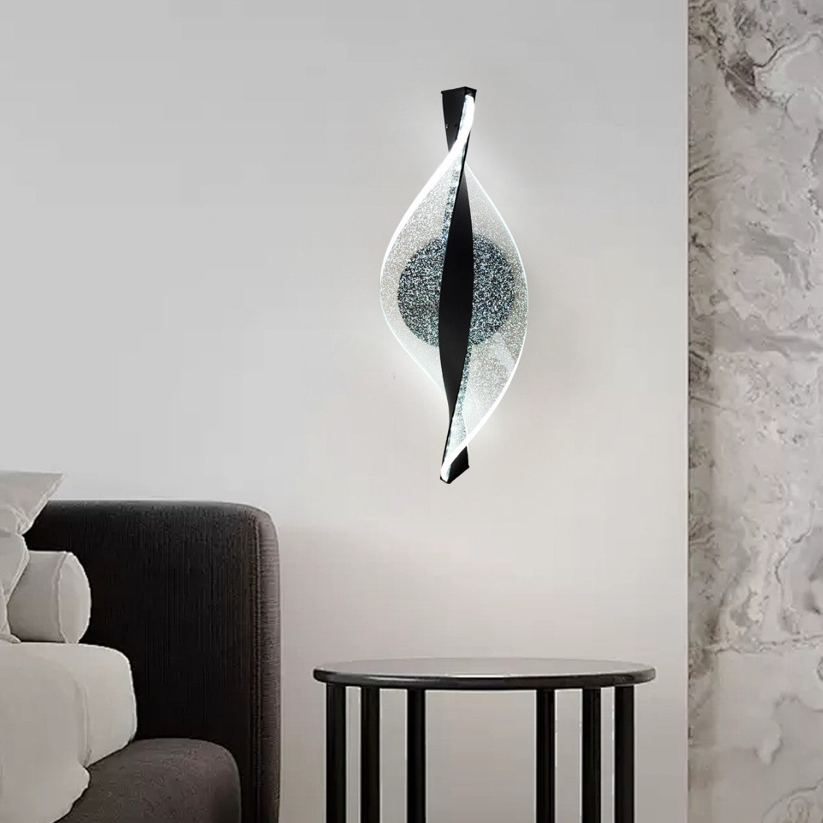 Golden Decoration Aluminum Wall Lamp Snowflake Led Corridor Lights