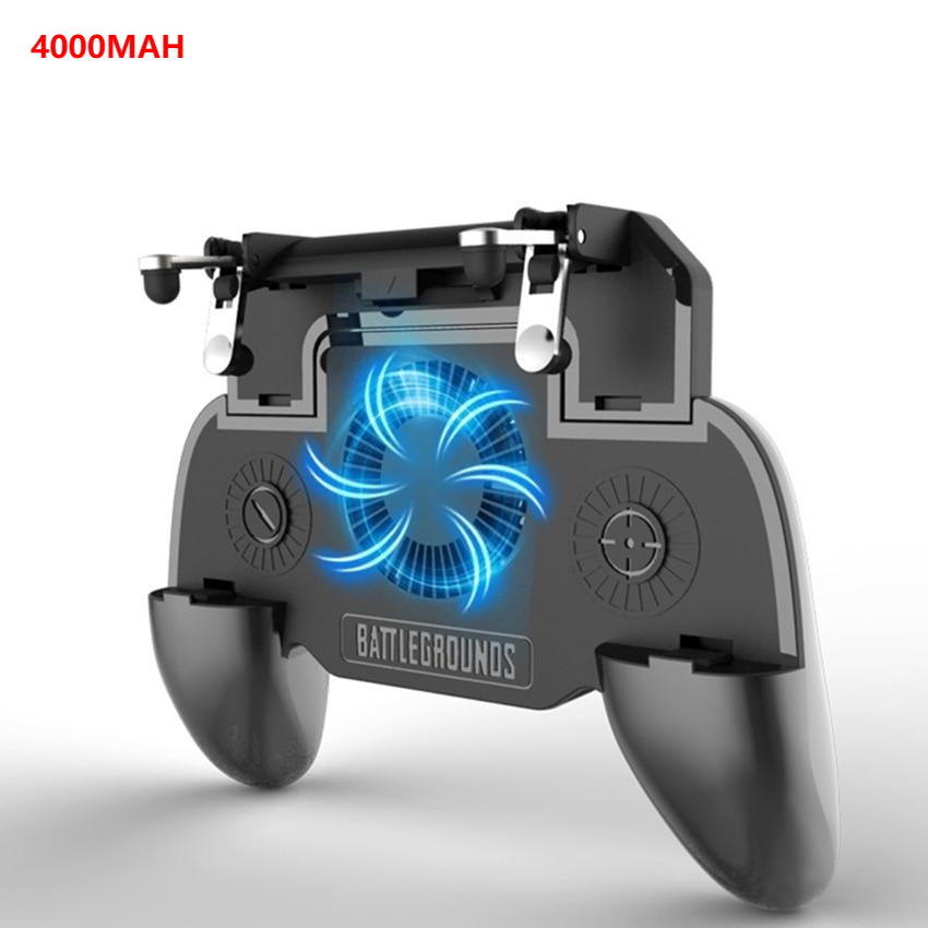 5-in-1 Mobile Gaming Controller with Built-In Fan and Powerbank